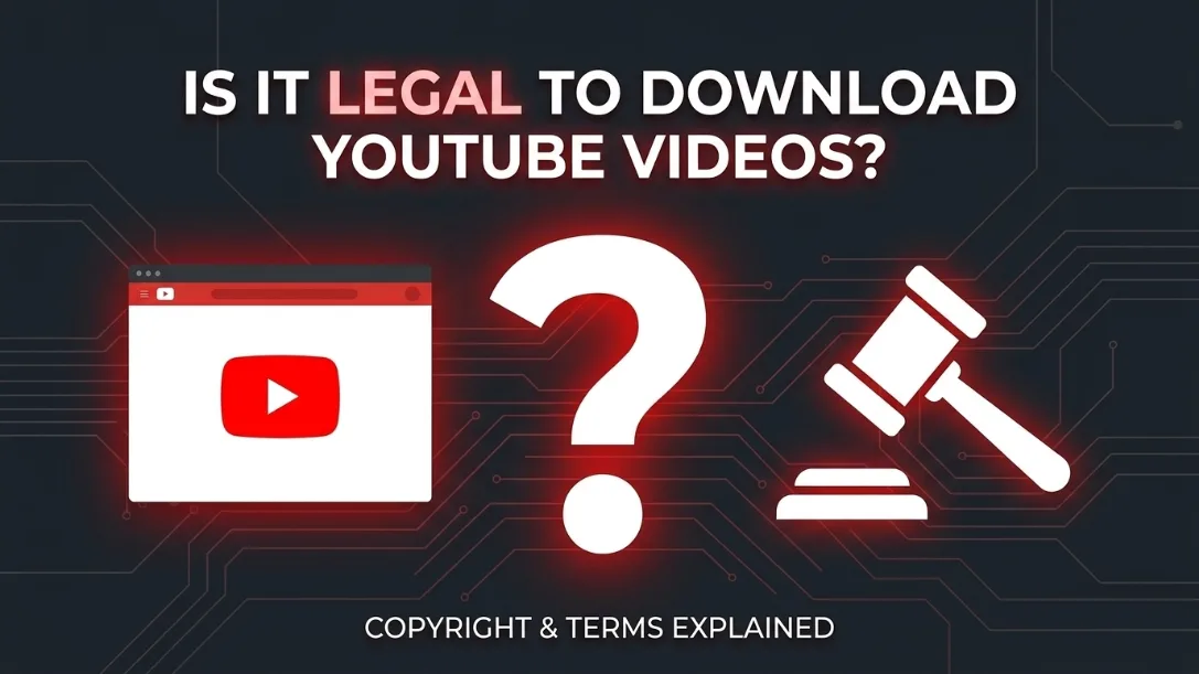Is It Legal to Download YouTube Videos? What You Should Know in 2026